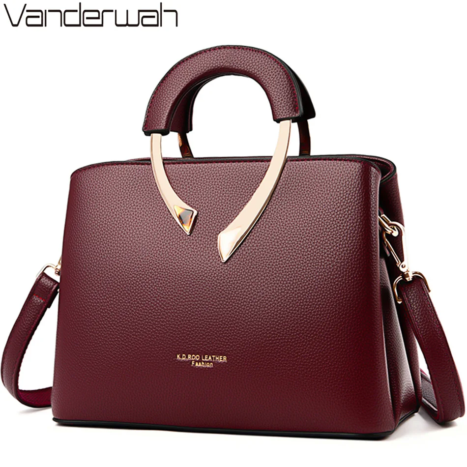 Women Bags Offers - Натуральная VANDERWAH Высококачественная повседневная сумка-тоут из
