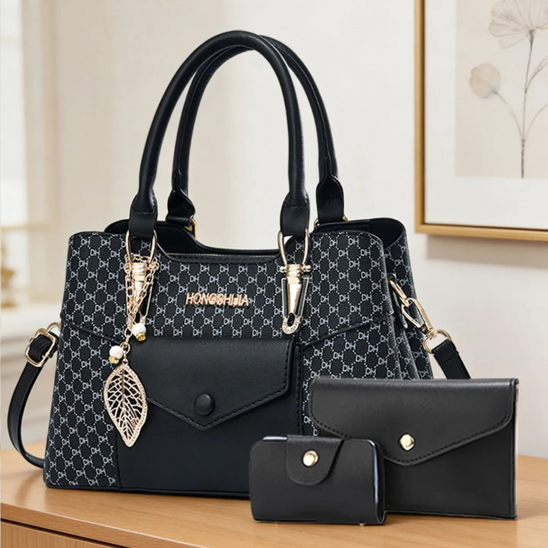 Women Bags Crossbody - Элитные текстурированные вместительные сумки-тоут для поездок