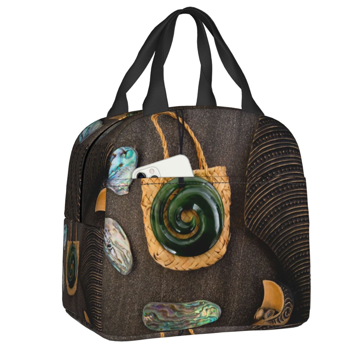 Women Bags Nz - Изолированная сумка для обеда на тему