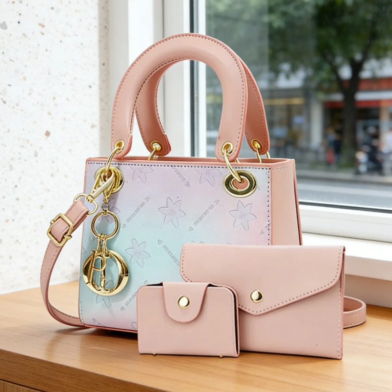 Women Bags Crossbody - Набор сумок через плечо с градиентным