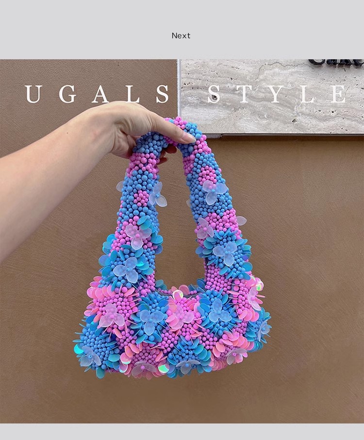 Women'S Bags Holiday - Женская сумка с бусинами и бисером,
