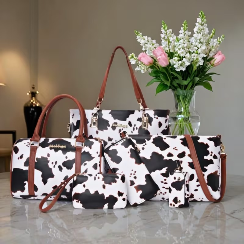 Women Bags Crossbody - Набор из 6 модных сумок из