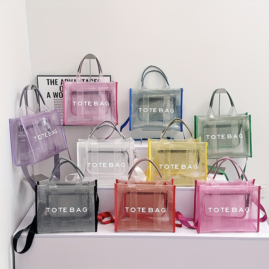 Women Bags Offers - Женская прозрачная сумка-тоут из ПВХ, модная