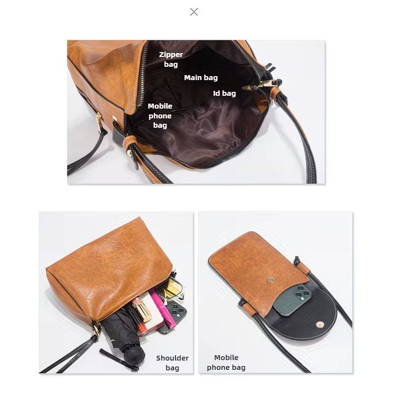 Набор женских сумок - комплект – обзор и цена Women Bags Crossbody