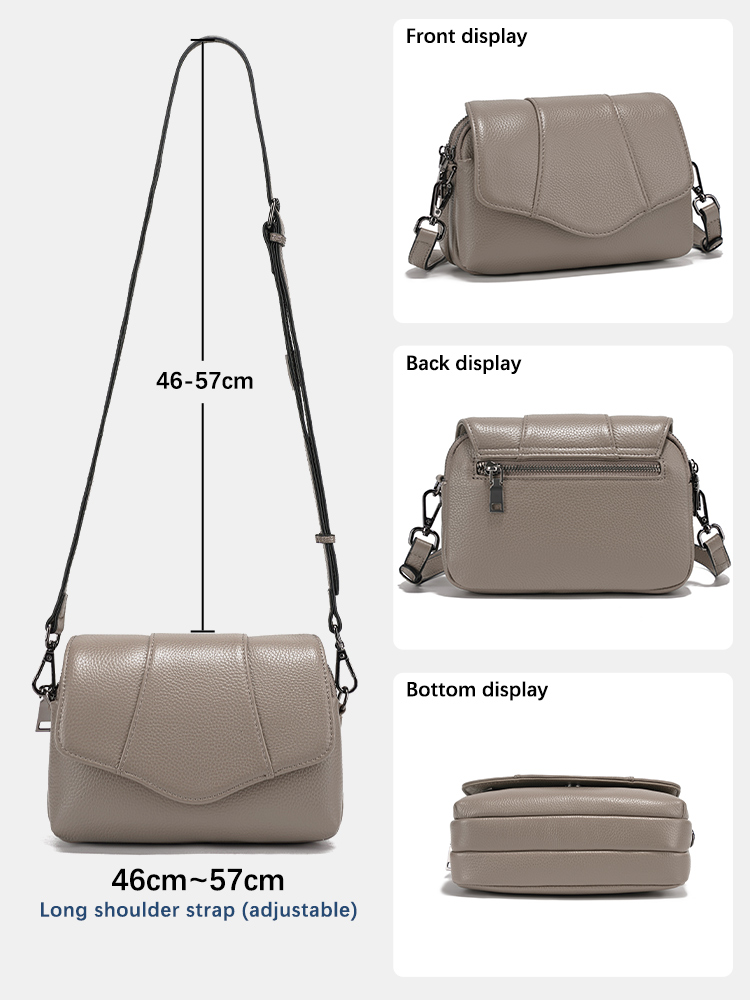 Женская сумка-кроссбоди Zency  – обзор и цена Women Bags Grey