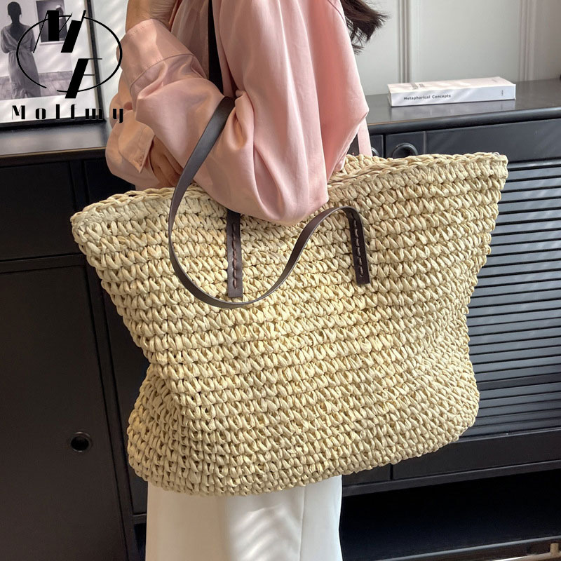 Соломенные тканые сумки-тоут,  – обзор и цена Women Bags Offers