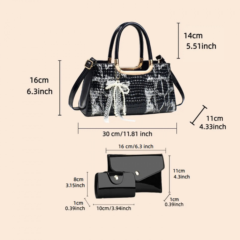 Набор женских сумок, вечерний  – обзор и цена Women Bags Crossbody