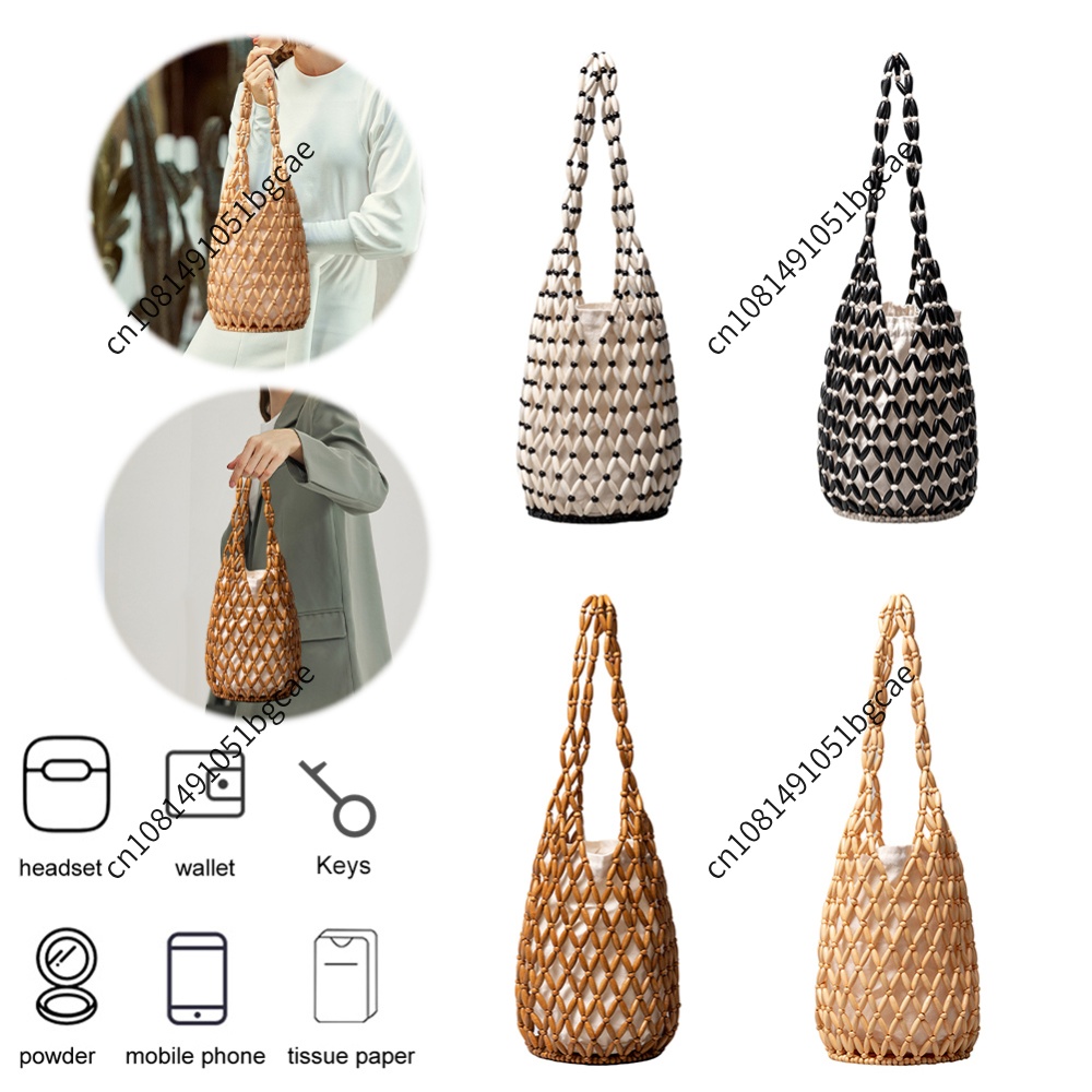 Деревянная сумка-тоут с бусина – обзор и цена Women'S Bags Holiday
