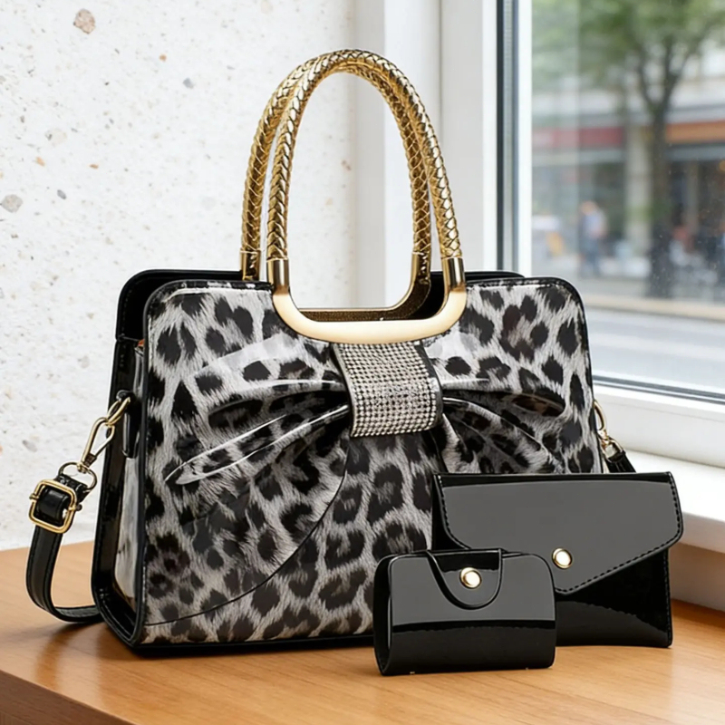 Женская сумка с леопардовым пр – обзор и цена Women Bags Crossbody